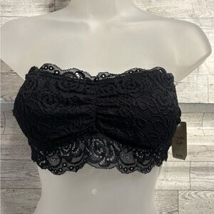 Mudd Black Lace Bandeau